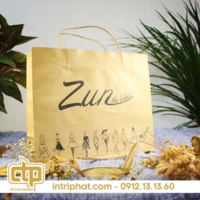 in túi giấy đẹp giá rẻ cho shop thời trang