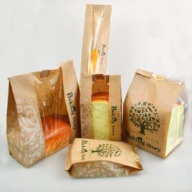 in túi giấy đựng thức ăn