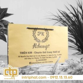 in túi giấy giá rẻ shop thời trang