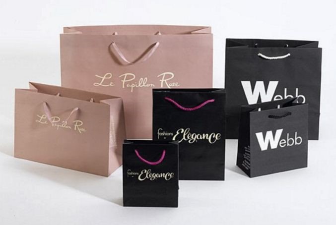 in túi giấy giá rẻ cho shop thời trang