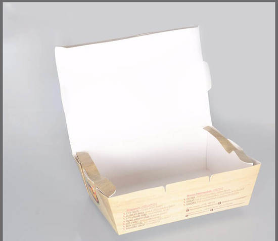 in hộp giấy đựng thực phẩm
