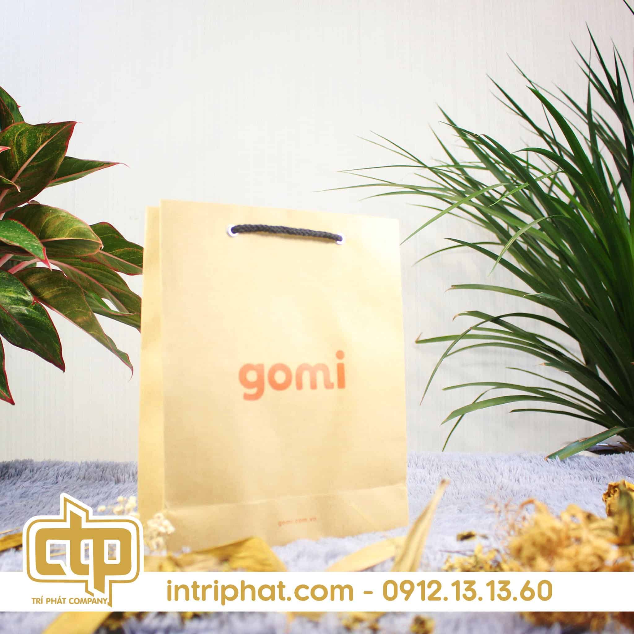 in túi giấy giá rẻ đựng sản phẩm