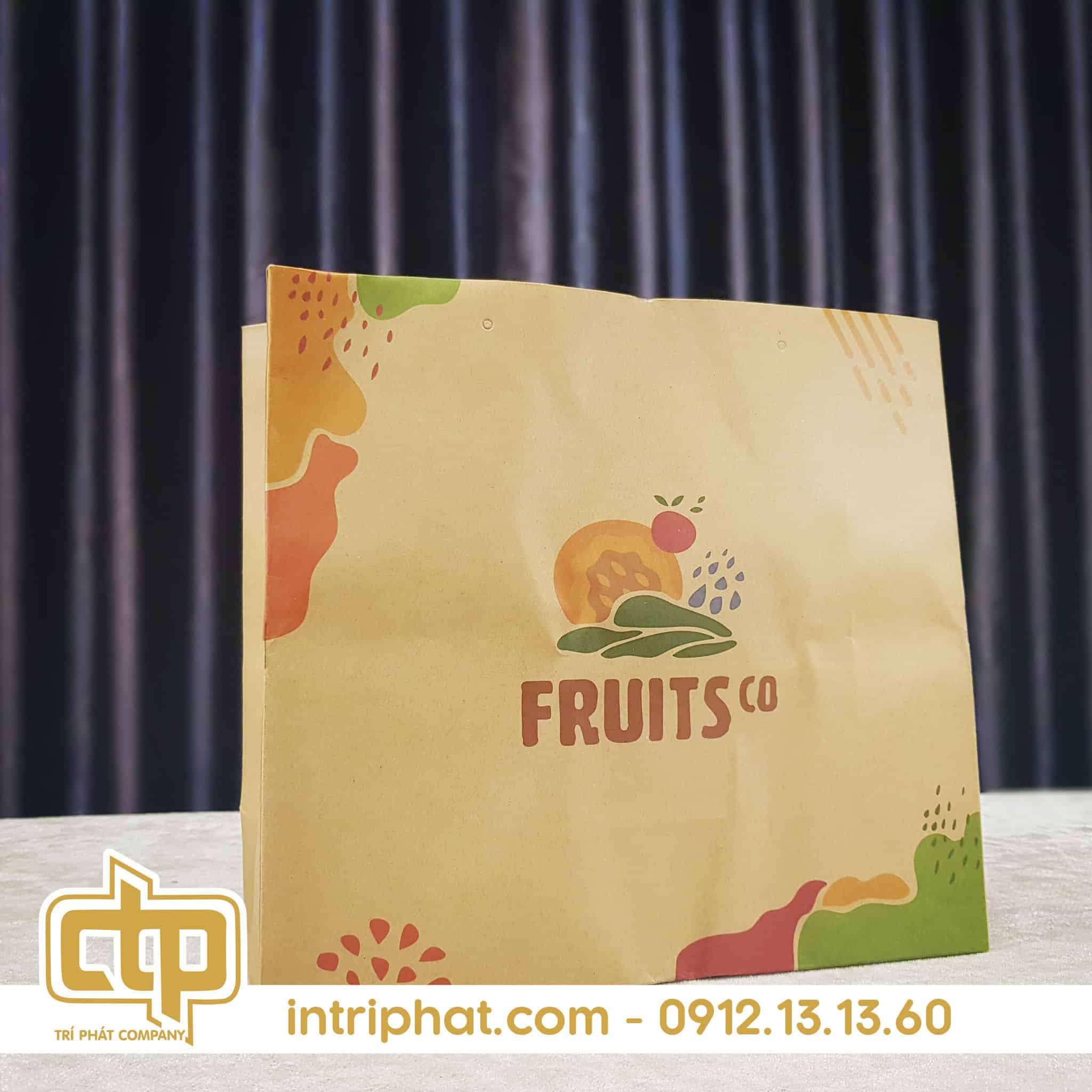 in túi giấy kraft chất lượng giá rẻ