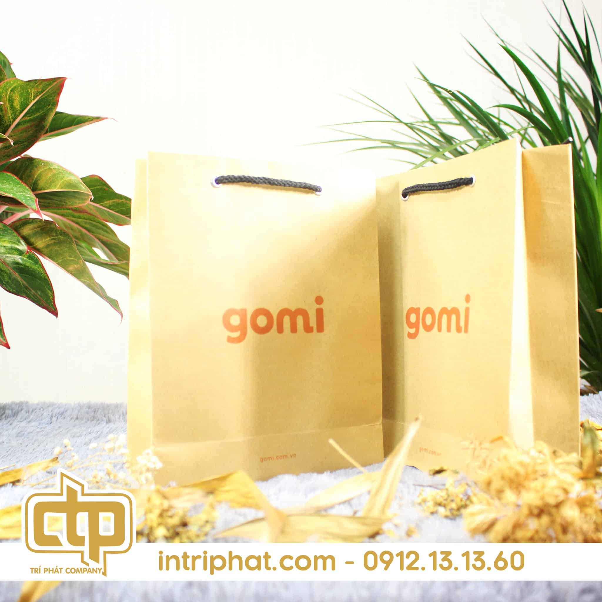 in túi shop thời trang