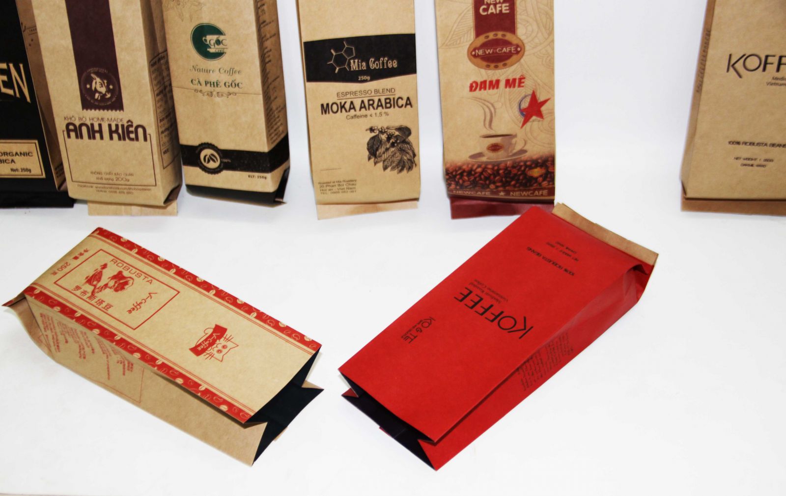 túi giấy đựng cà phê chất lượng