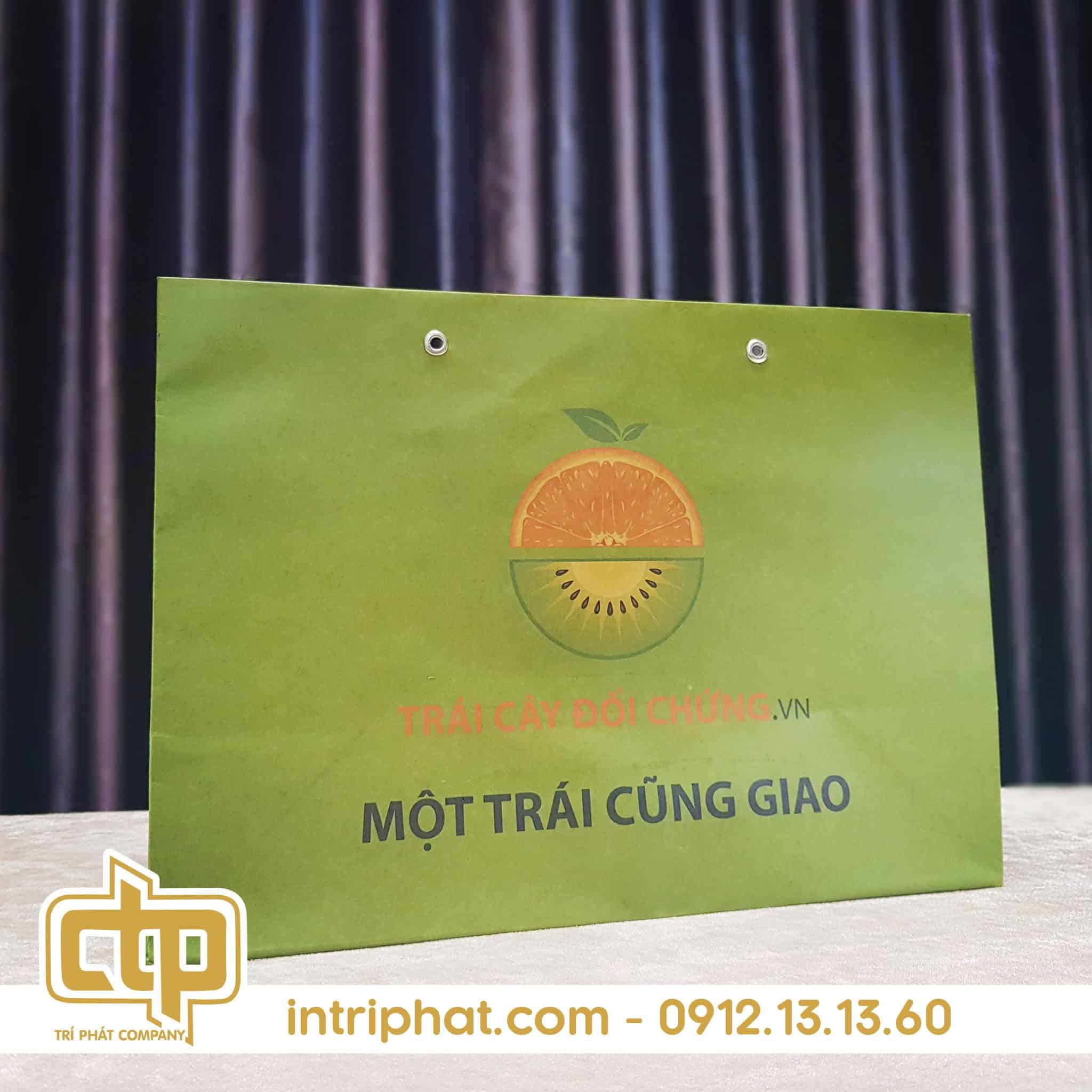 túi giấy thực phẩm đẹp