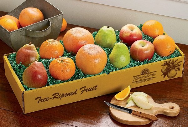 hộp giấy đựng trái cây đẹp