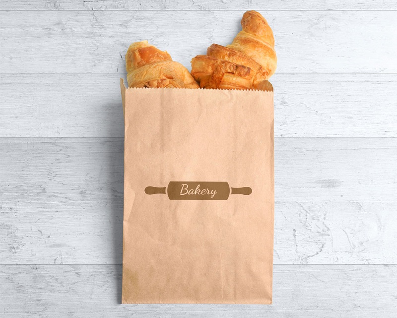 Túi giấy bánh mì có nhiều kích thước và kiểu dáng đa dạng