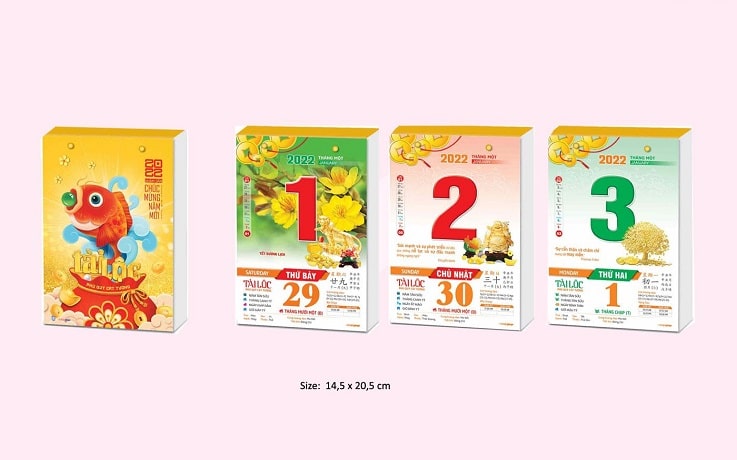 In lịch bloc giá rẻ