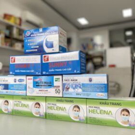Các mẫu hộp khẩu trang y tế tại In Trí Phát - Mẫu 10
