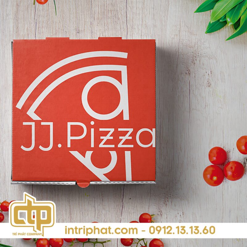 in hộp đựng pizza rẻ