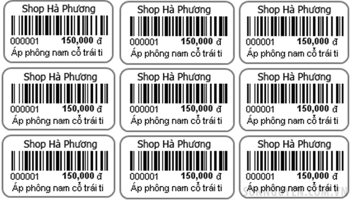 Các chất liệu thường được dùng để in tem giá sản phẩm
