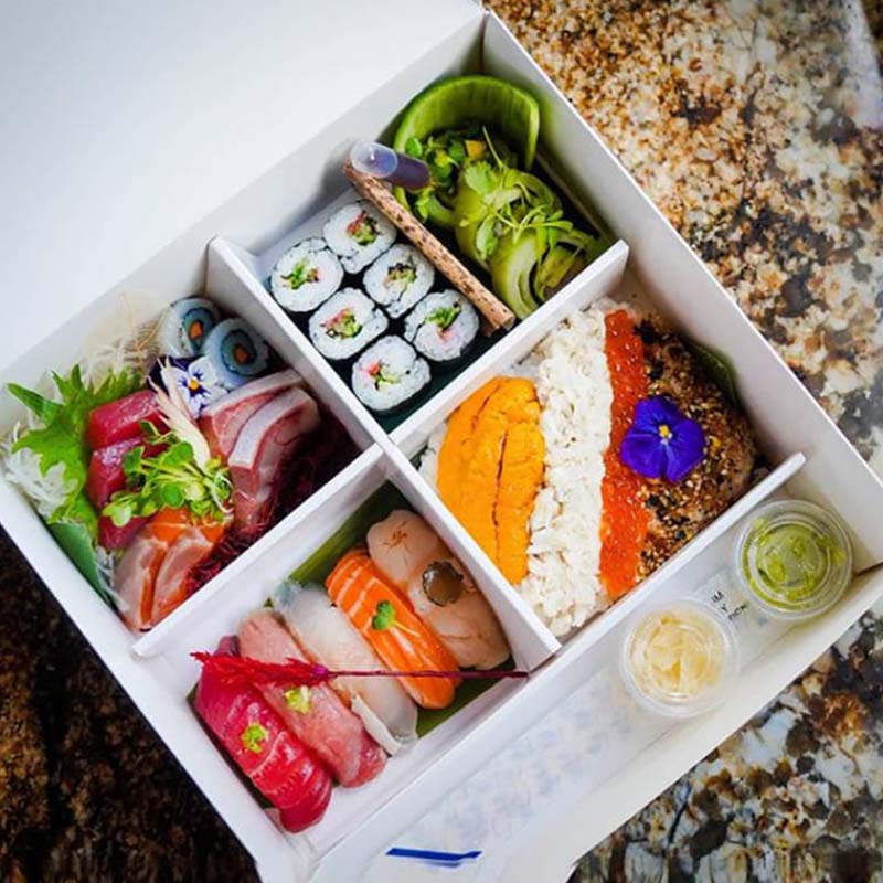 Hộp giấy đựng sushi - 13