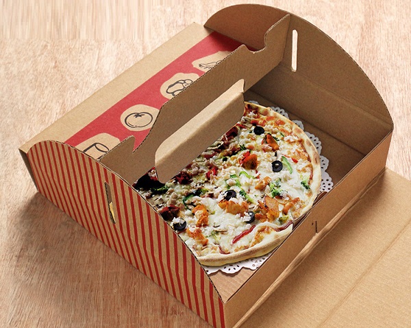 Mẫu hộp giấy đựng bánh pizza đẹp - 13