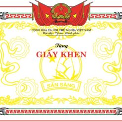 in giấy khen