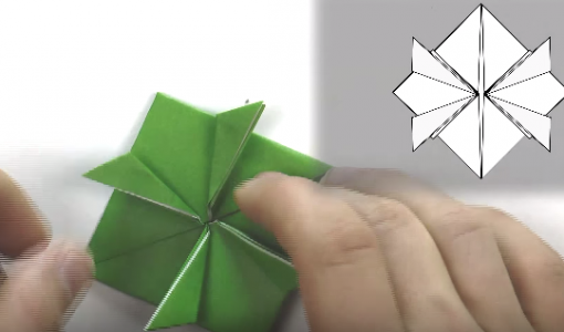 Cách gấp con ếch bằng giấy A4 Origami