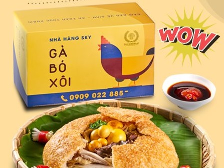 Hộp giấy đựng gà bó xôi - 5