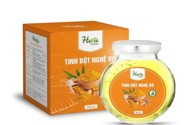 hộp giấy đựng tinh bột nghệ - 10