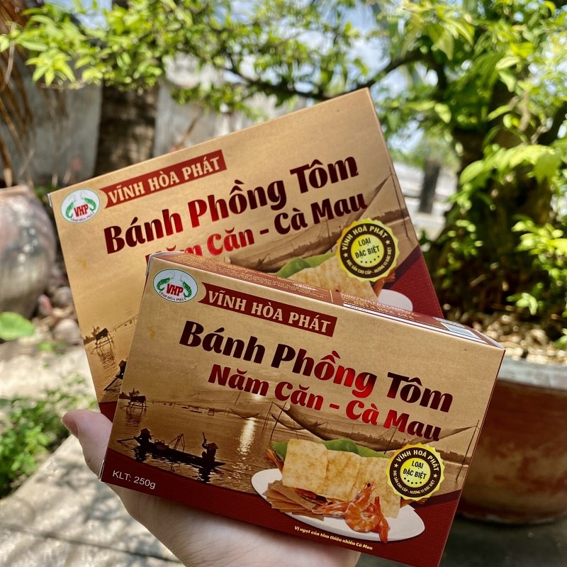 hộp đựng bánh phồng tôm