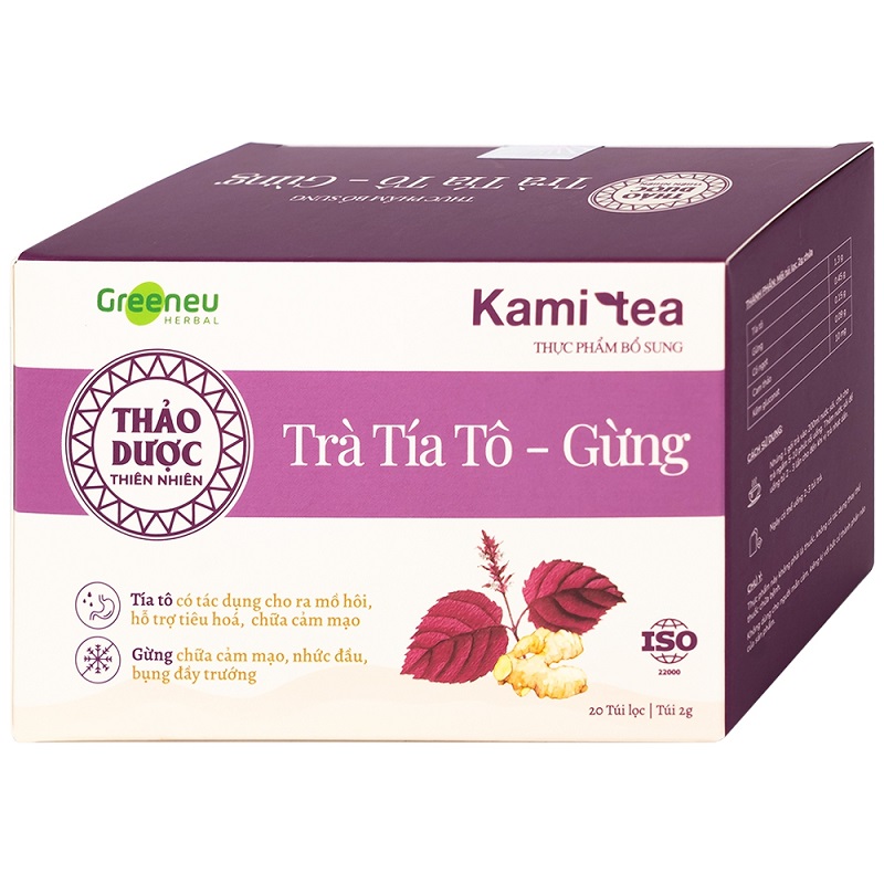 hộp giấy đựng trà tía tô - 8