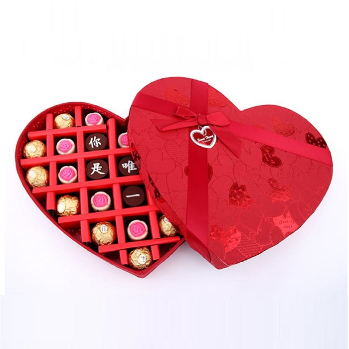 Mẫu hộp quà valentine hình trái tim - 3