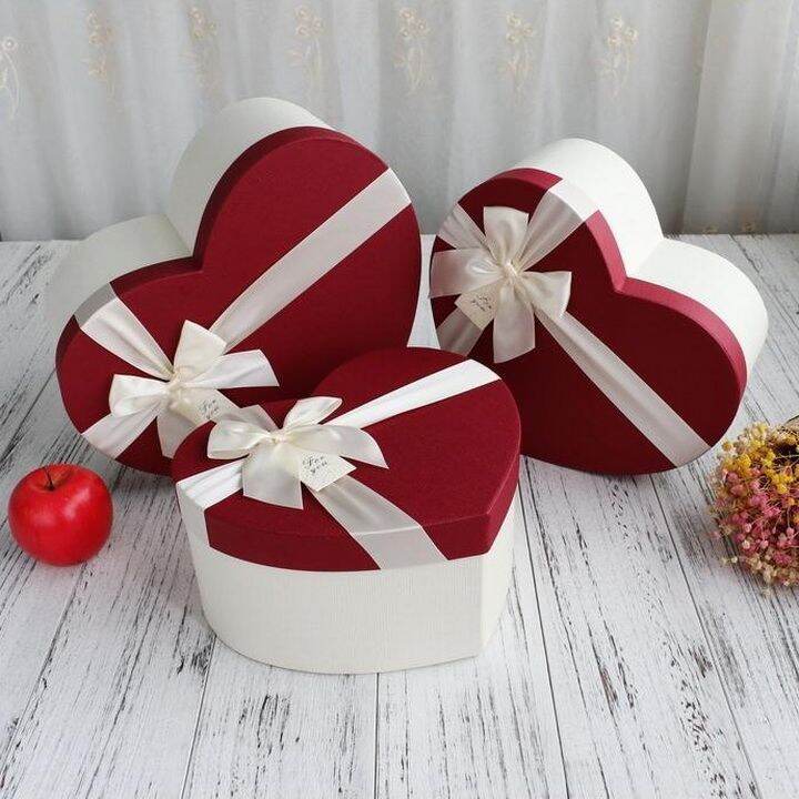 Mẫu hộp quà valentine hình trái tim - 6